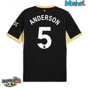 Manchester City Elliot Anderson #5 Vieraspaita 2026-27 Lyhythihainen